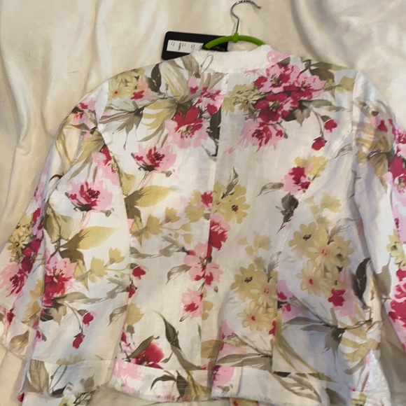 Sequenced front jacket with three-quarter sleeves - Picture 3 of 5